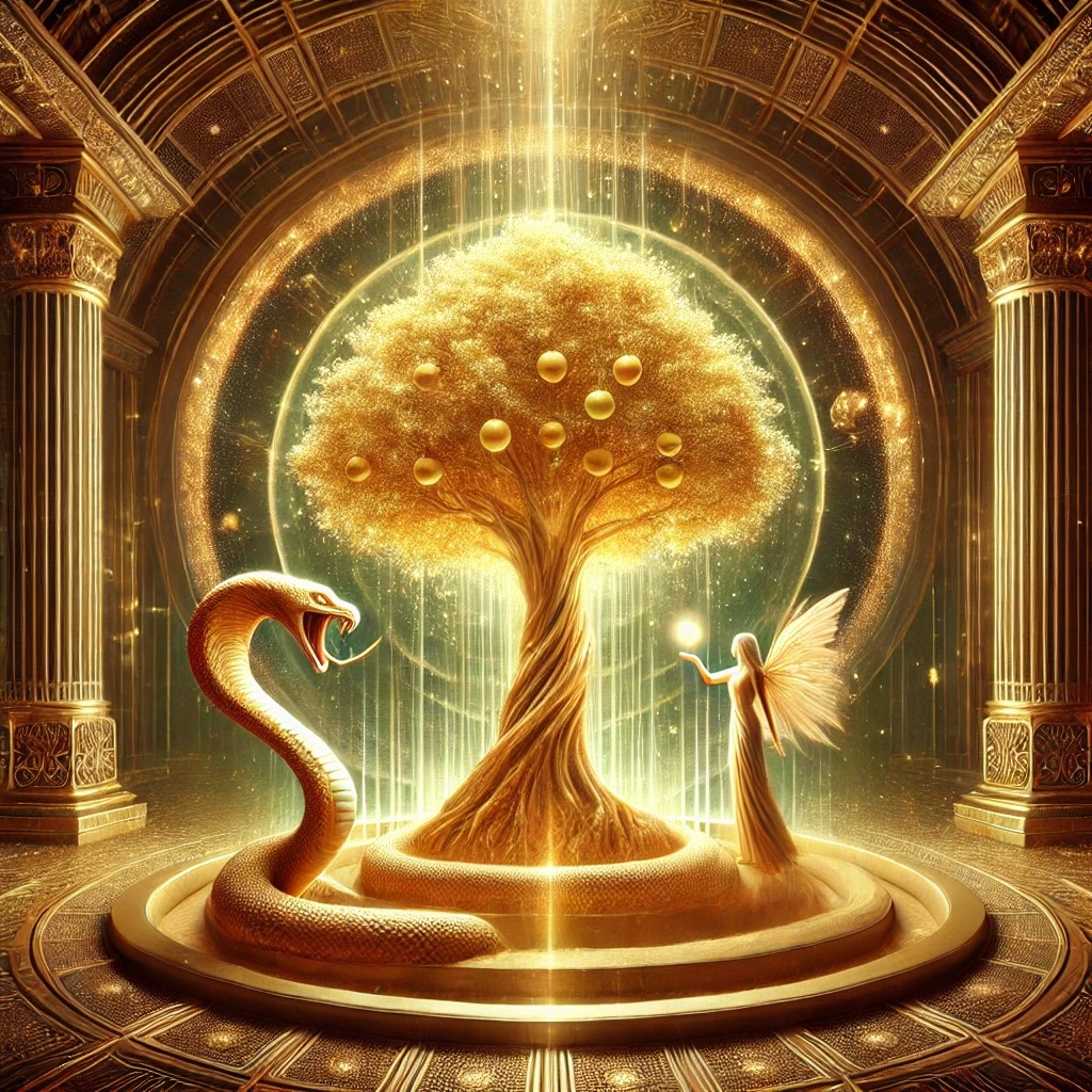 Gnostic vision of the Eden awakening