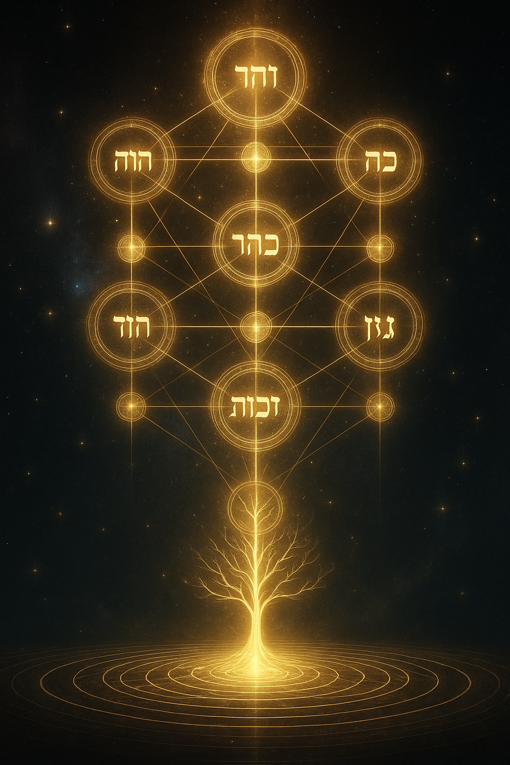 Illustration of the soul’s descent