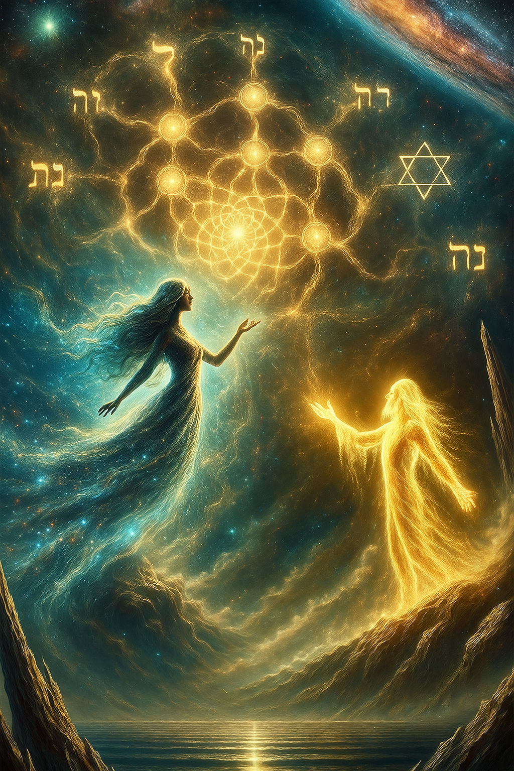 Illustration of the soul’s descent
