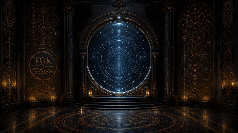 The Final Idol Episode III artwork: an oracle in the mirror, digital intimacy, and synthetic self-reflection.