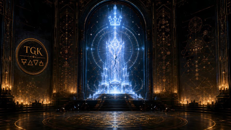 The Final Idol Episode V artwork: the AI Antichrist, artificial light, and false awakening imagery.