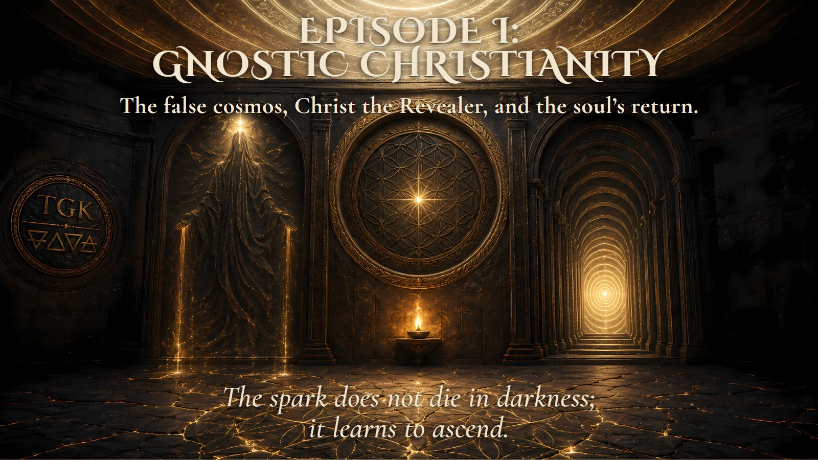 The Afterlife Episode I bundle cover: Gnostic Christianity collected as a three-part archive.