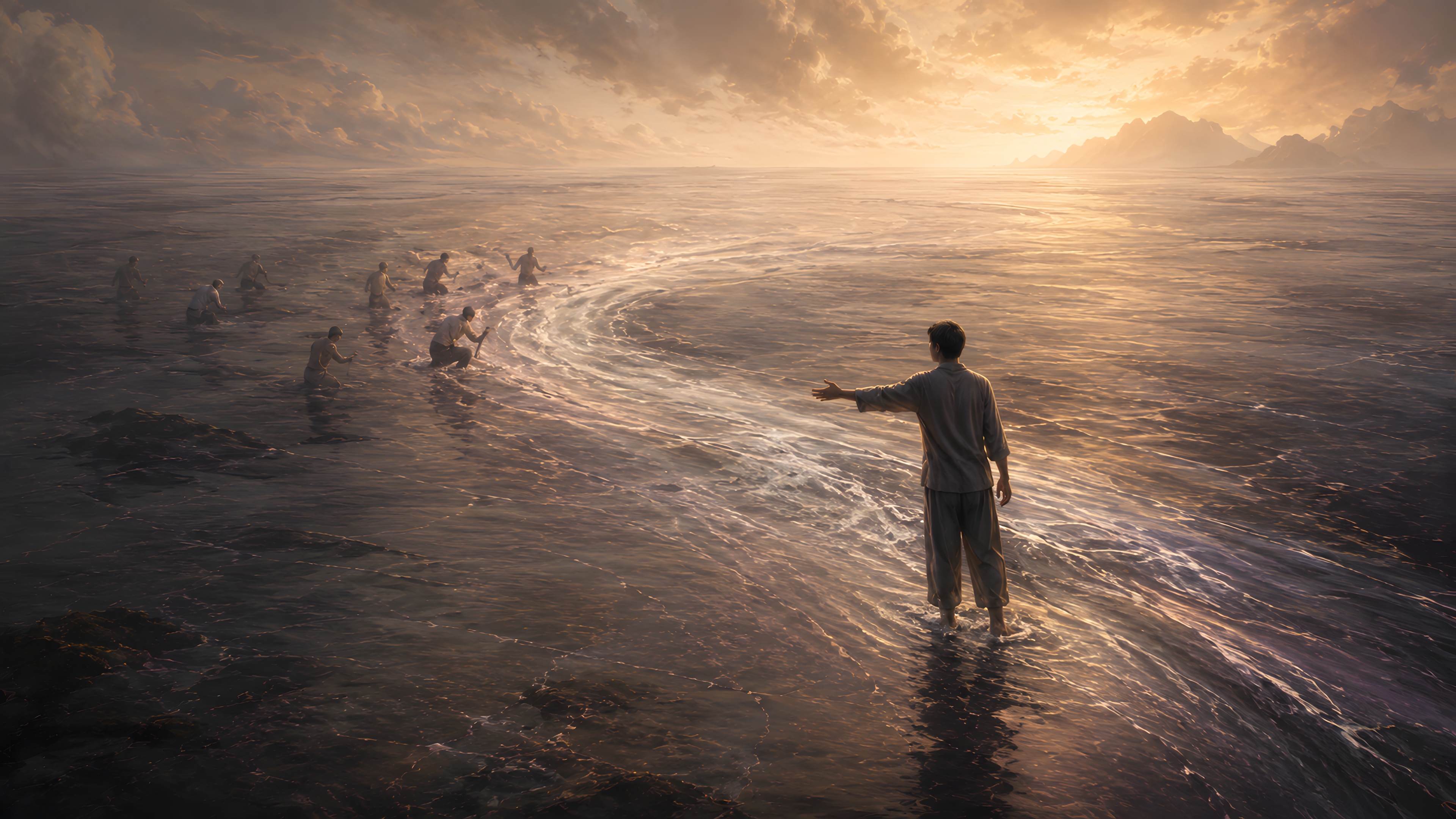 The Afterlife Episode IV Part II artwork: Buddhism, the Bodhisattva vow, and the Clear Light.