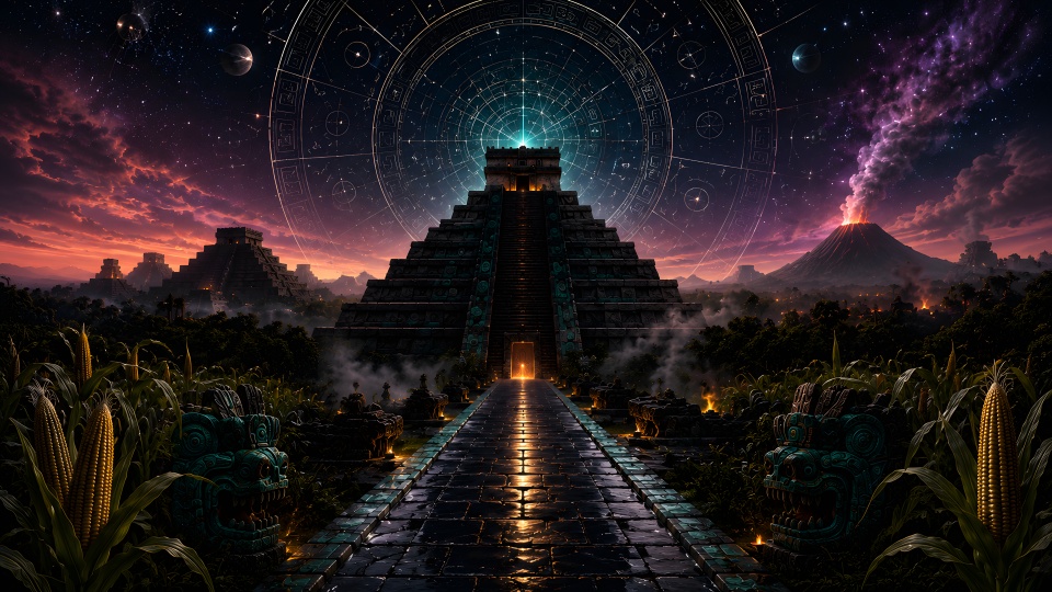 The Afterlife Episode VI bundle cover: Mesoamerica collected as a three-part archive.