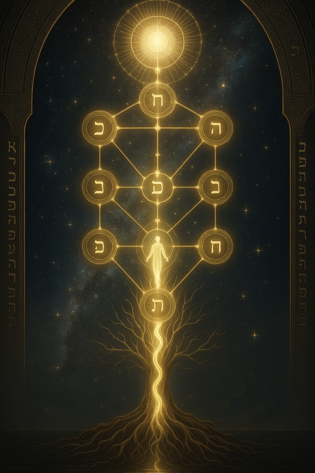 Illustration of the soul’s descent